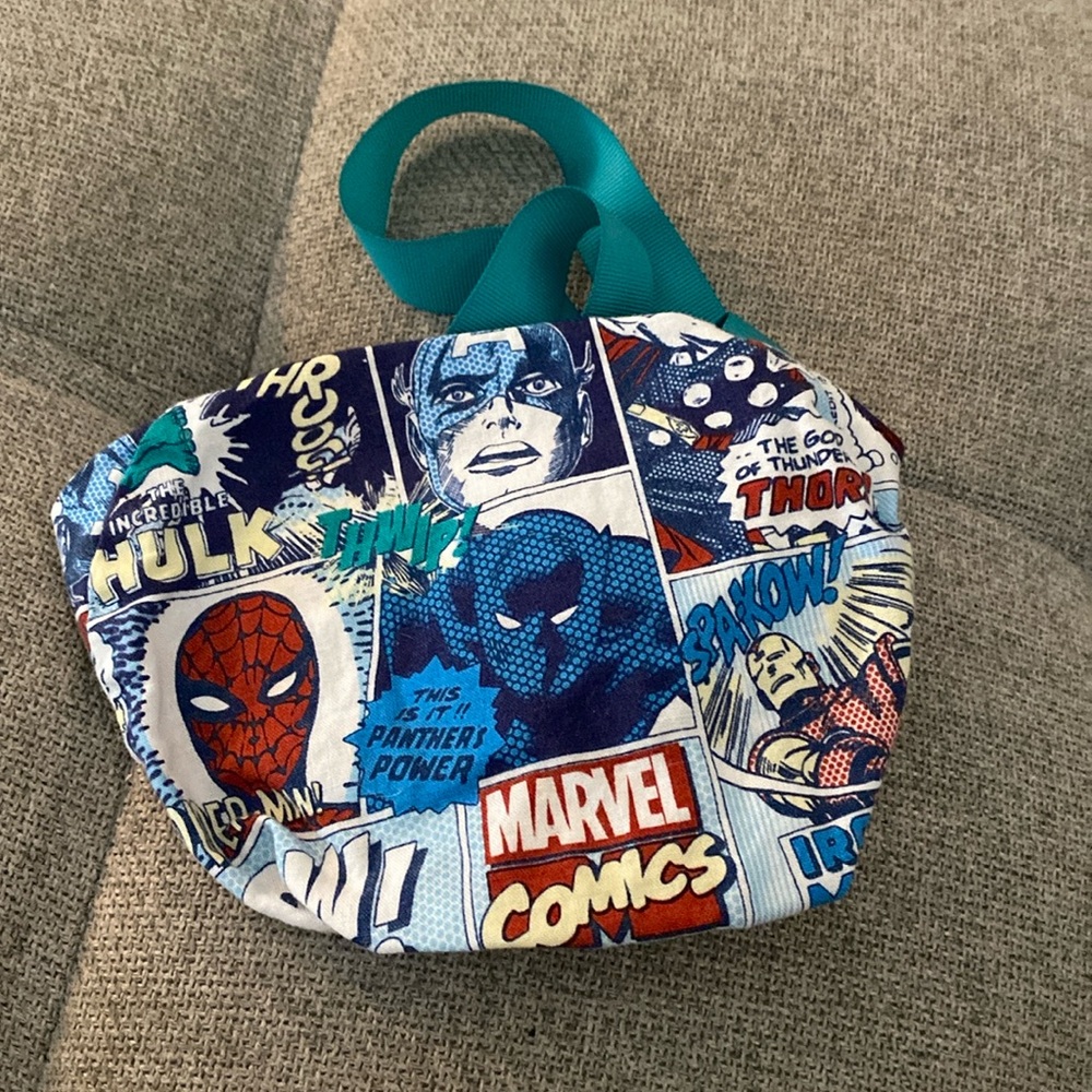 Marvel Comics ponytail scrub cap